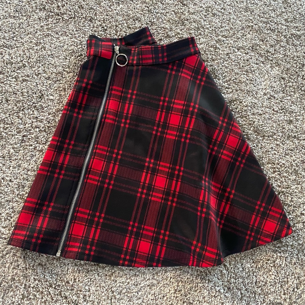 Hot Topic Plaid Skirt